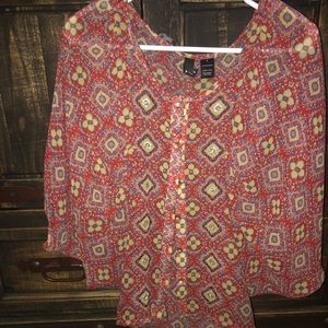 Chiffon Printed Blouse